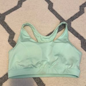 Tek Gear sports bra- mint color